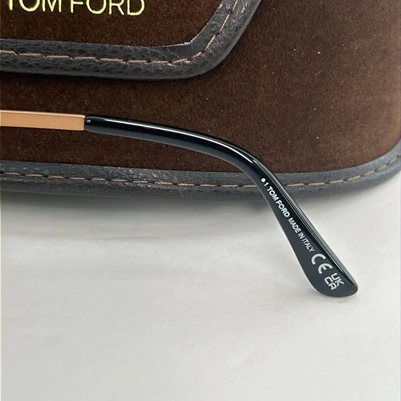 💯- New Auth Tom Ford Gold Gradient Xaier TF 1060 Sunglass Seen on Kris J… - Picture 9 of 16